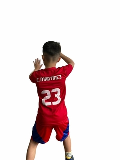 CAMISETA INFANTIL DIBU ROJA OFF% - Nichi Indumentaria