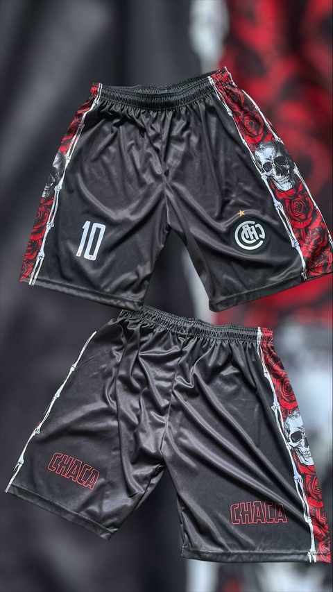 SHORT ROSAS Y CALAVERAS CHACA