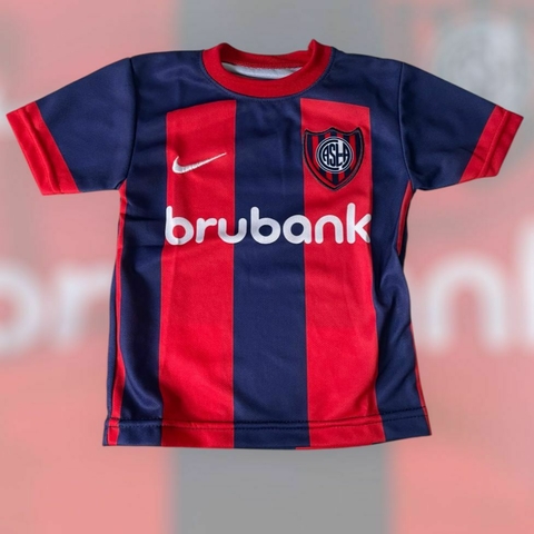 CAMISETA SAN LORENZO - rayada