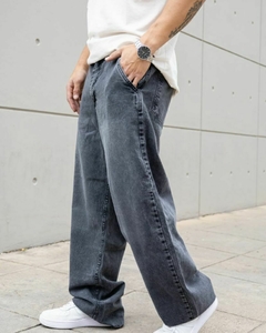 Pantalon de jean gris BAGGY -MINORISTA - comprar online