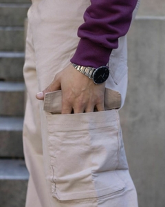 Pantalon degabardina BAGGY - MINORISTA