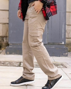 Pantalón de Gabardina cargo Q - MINORISTA