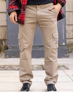 Pantalón de Gabardina cargo Q - MINORISTA - comprar online