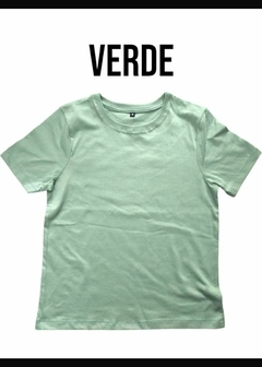 Remera de Algodon Premium - MINORISTA en internet
