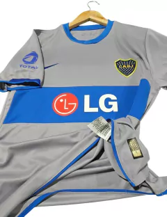 Camiseta RETRO BOCA lg GRIS - comprar online