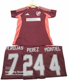 CAMISETA RIVER BORDO INFANTIL - OFF% - comprar online
