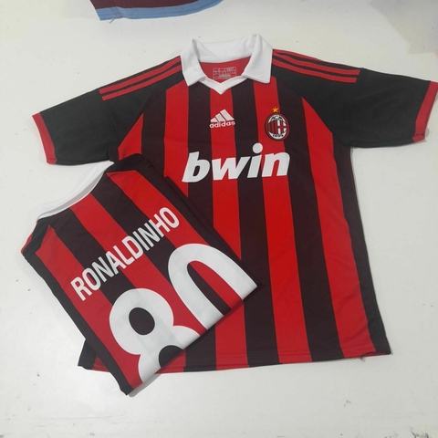 Camiseta retro Milan Infantil - comprar online