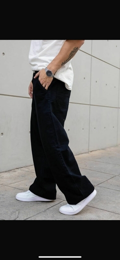 Pantalon de jean negro BAGGY en internet