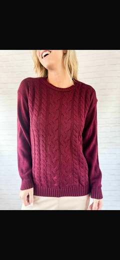 Sweater tejido suiza - tienda online