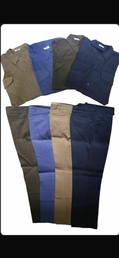 CAMISA DE TRABAJO GUSTAVO - Nichi Indumentaria