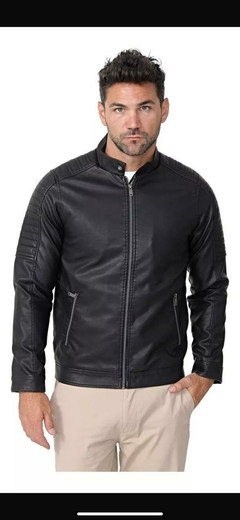 Campera de cuero - comprar online