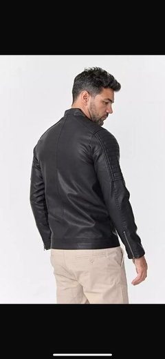 Campera de cuero - tienda online