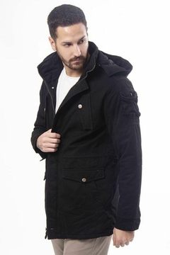 Parka de Gabardina con abrigo Mauro