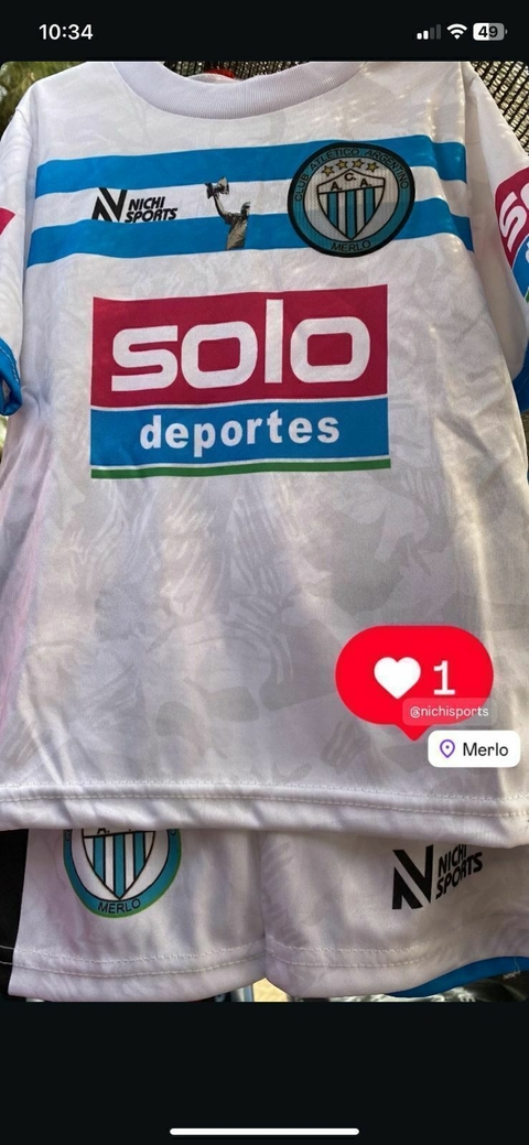 CONJUNTO ARGENTINO DE MERLO BCA INFANTIL - 0ff%