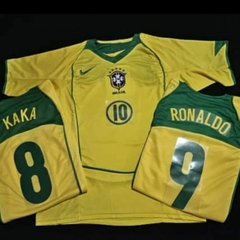 Camiseta de futbol RETRO BRASIL - comprar online