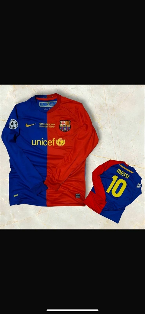 Camiseta RETRO MANGA LARGA BARCELONA - comprar online