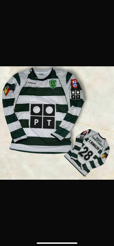 Camiseta RETRO MANGA LARGA C. RONALDO