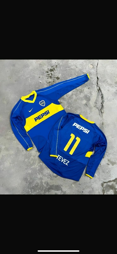 Camiseta RETRO MANGA LARGA BOCA - comprar online