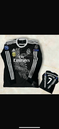 Camiseta RETRO MANGA LARGA REAL MADRID - comprar online