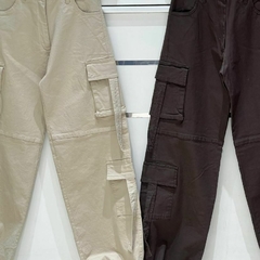 Imagen de Doble cargo Gabardina elasticada
