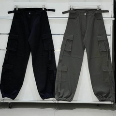 Doble cargo Gabardina elasticada