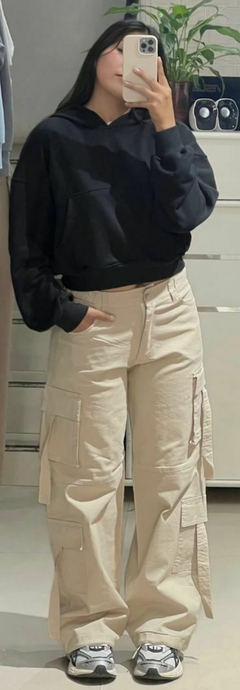 Doble cargo Gabardina elasticada - comprar online