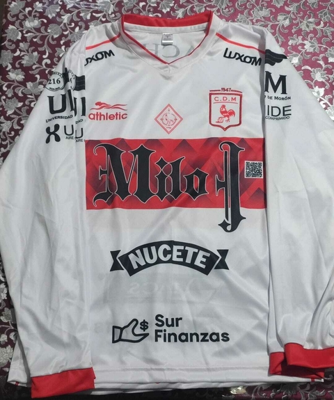 Camiseta manga larga MORON BLANCA X CURVA - comprar online