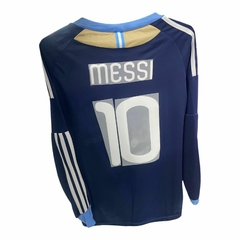 Camiseta de futbol RETRO ARGENTINA MESSI Manga larga en internet