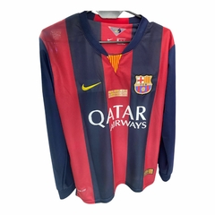 Camiseta de futbol BARCELONA MESSI Manga larga - comprar online