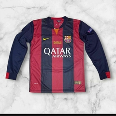 Camiseta de futbol BARCELONA MESSI Manga larga - comprar online