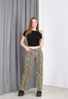 ART. YAHA | WIDE LEG ANIMAL PRINT MINORISTA - comprar online