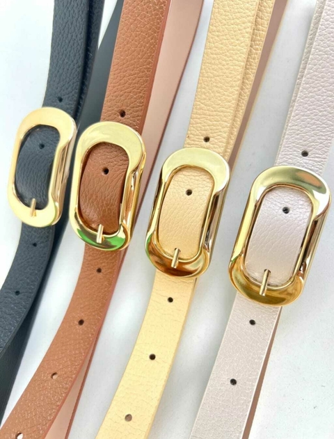 CINTO ANA FIVELA DOURADA