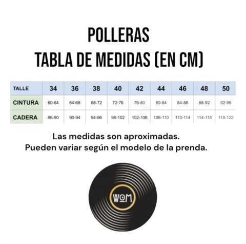 SHORT POLLERA PHYSICAL GRAFFITI