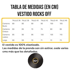 VESTIDO ROCKS OFF en internet