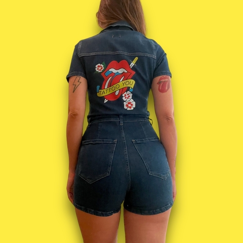 MONO DENIM CORTO TATTOO YOU