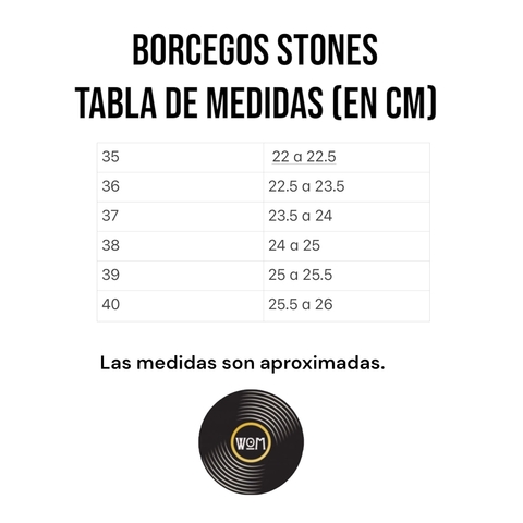 BORCEGOS STONES