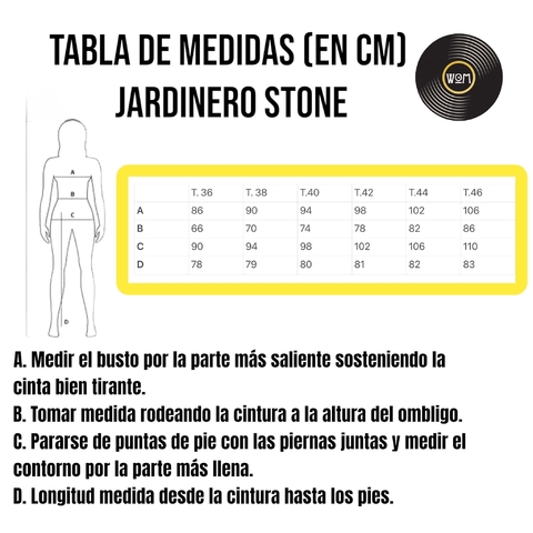 JARDINERO STONE CHUPIN