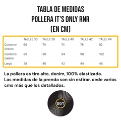 POLLERA IT’S ONLY RNR - tienda online
