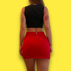 POLLERA HACKNEY DIAMONDS ROJA en internet
