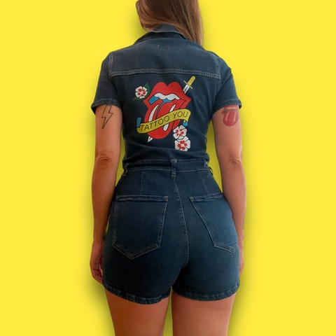 MONO DENIM CORTO TATTOO YOU