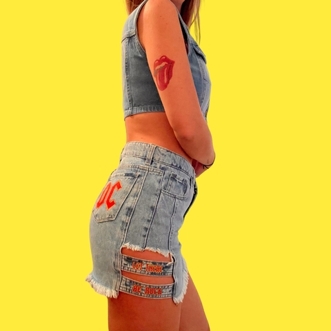 POLLERA AC/DC