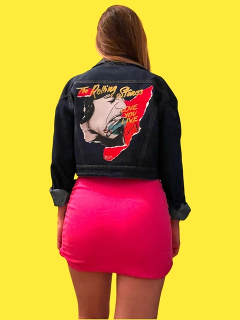 CAMPERA BIKER LOVE YOU LIVE