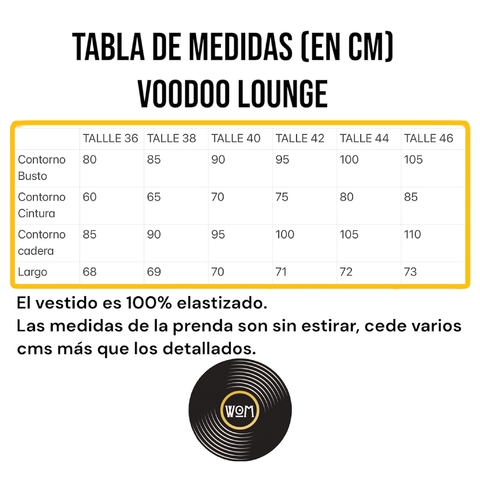 Vestido VOODOO LOUNGE