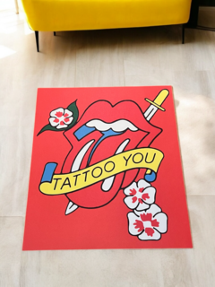 ALFOMBRA TATTOO YOU - W.O.M Music Brand