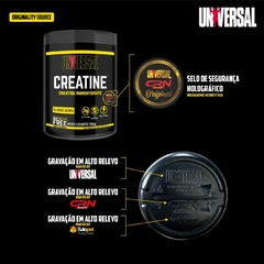 Creatina Monohidratada Universal Nutrition 400g na internet