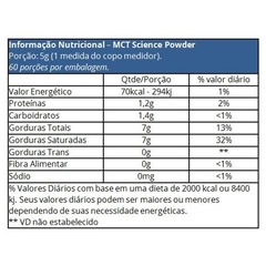 MCT SCIENCA POWDER - 300G -PERFORMANCE - comprar online