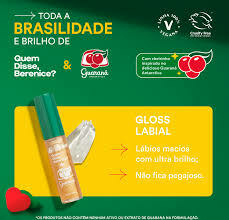 GLOSS LABIAL QDB E GUARANÁ ANTARTICA