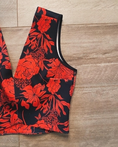 Top Floral V - ShoptopMia