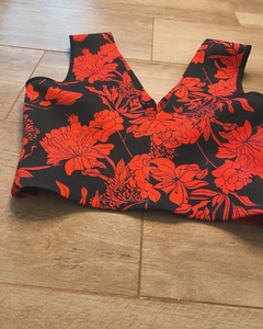Top Floral V - comprar online