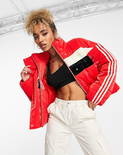 Adidas Puffer Jacket Ski Chic - ShoptopMia